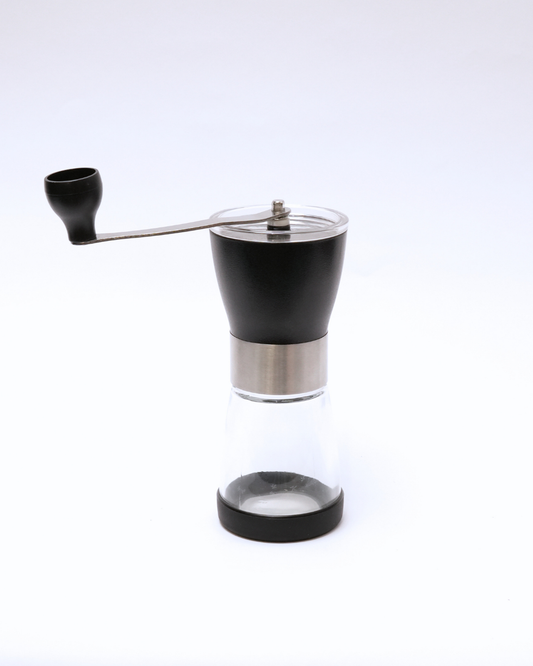 Molinillo Manual para Café de Cristal y acero 150g