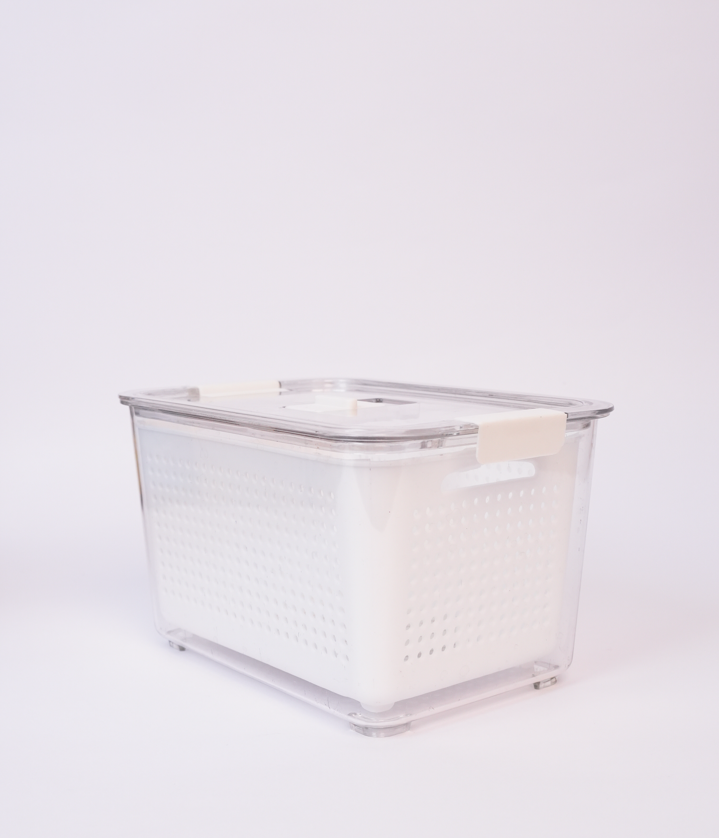 Organizador De Nevera Pequeño Con Contenedor Microperforado Interno