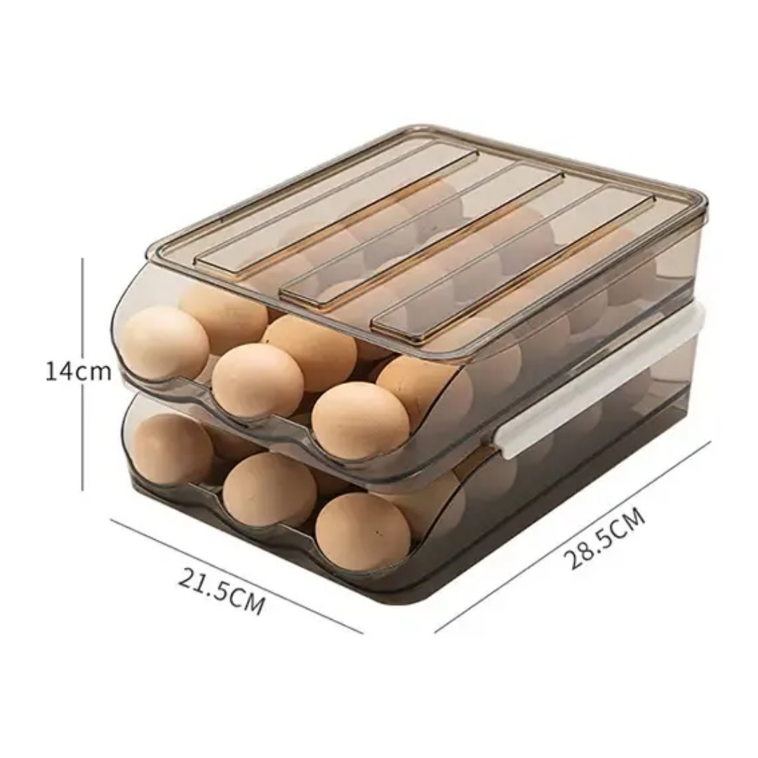 Organizador de huevos 2 niveles