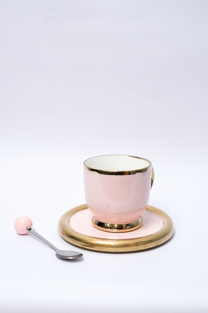 Set de 2 Tazas para café de Cerámica elegantes