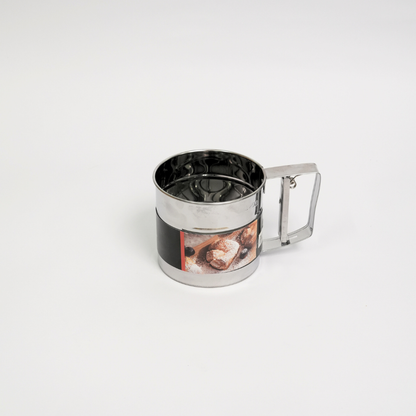 Tamizador/cernidor Manual Para Harina En Acero Inoxidable