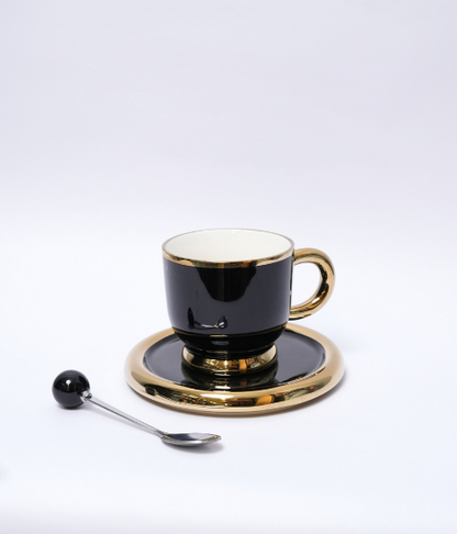 Set de 2 Tazas para café de Cerámica elegantes