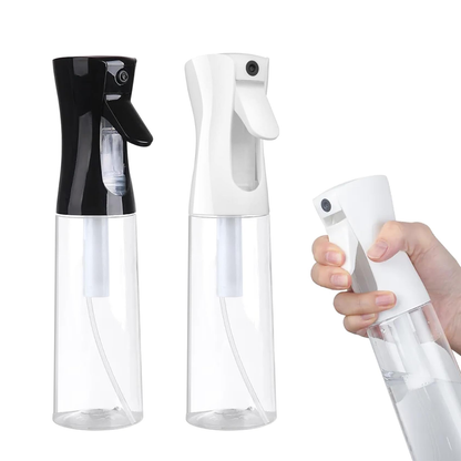 Pulverizador De Aceite De Plástico + Envase De Vidrio