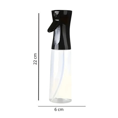 Pulverizador De Aceite De Plástico + Envase De Vidrio