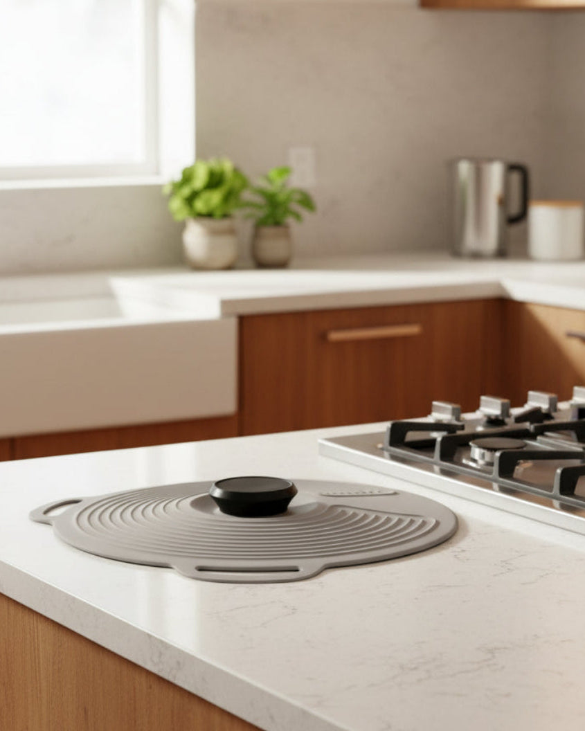 Tapa De Silicona Multifuncional Para Ollas Resistente Al Calor